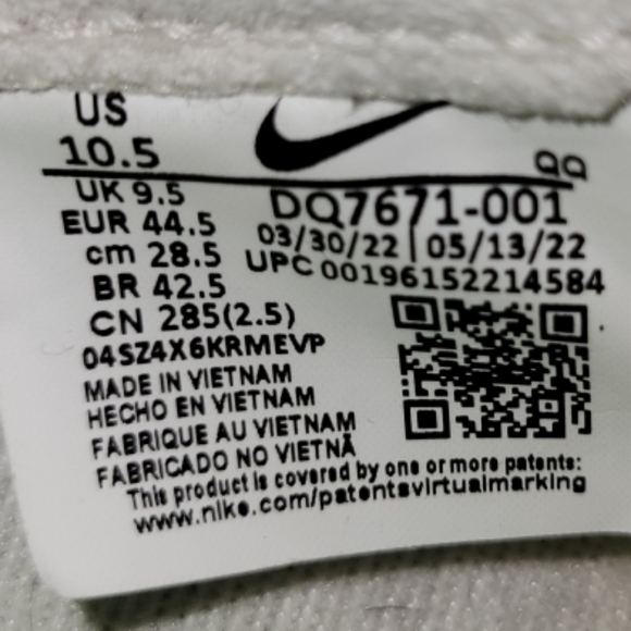 NIKE Men's Blazer Low '77 Premium Halo Casual Sneakers Size 10.5 - Picture 11 of 11